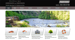 Desktop Screenshot of johnson-insurance.net